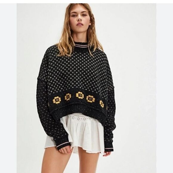 We The Free Sweaters - We The Free We The Free Flower Patch Jumper Sweater